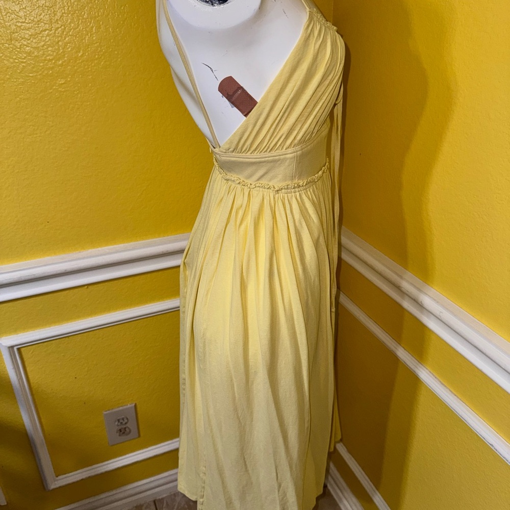 Ulla Johnson Light Yellow Midi Dress - Picture 13 of 14